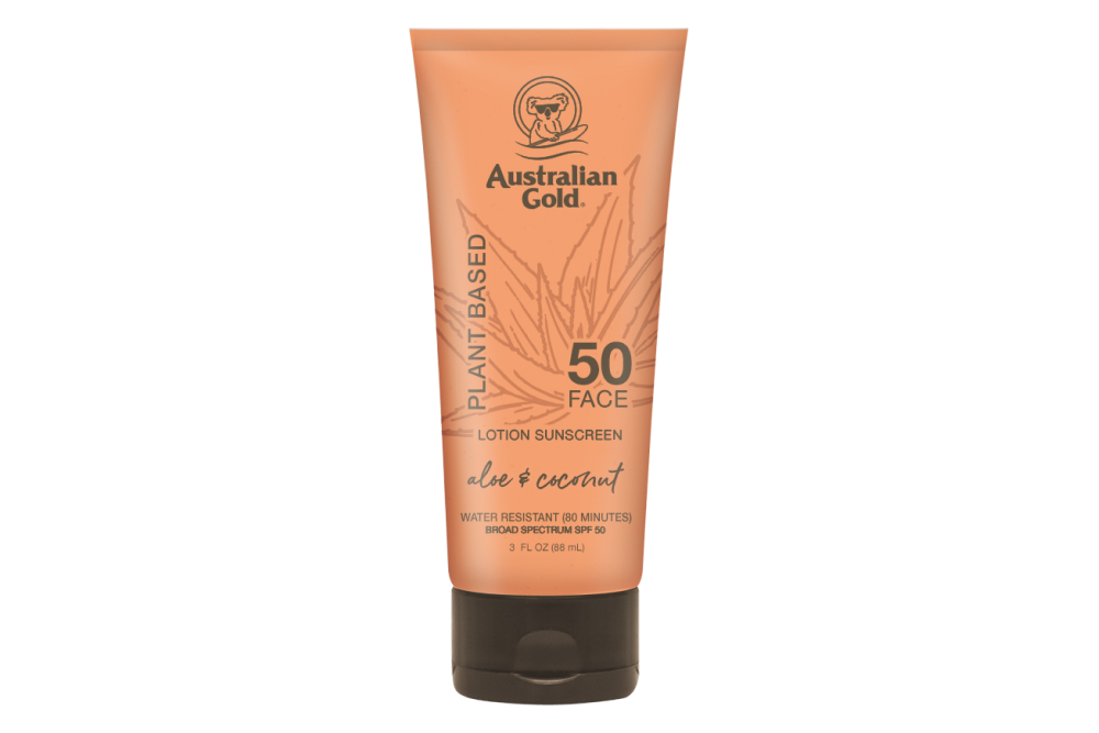 Australian Gold Plant Based sarja mineraalne toonitud näokreem SPF 50