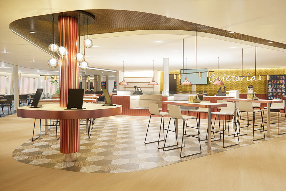 Кафе на судне MyStar