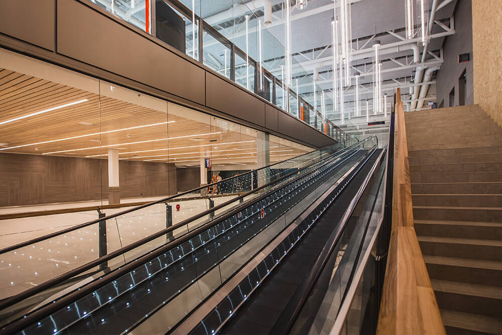 Avatakse D-terminali esimesed uuenenud alad