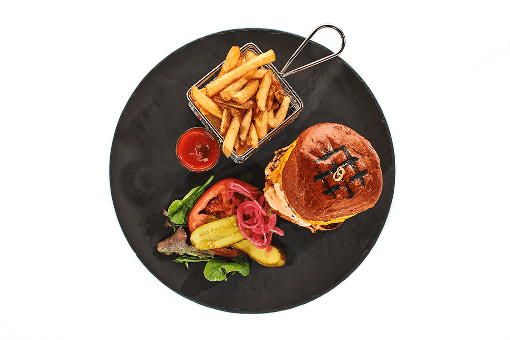 Grill House’i menüü üllatab taimse burgeriga